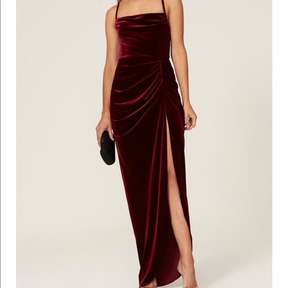 Amanda Uprichard Jasalina velvet gown - Picture 2 of 5